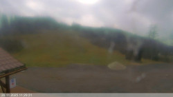 Dolní část sjezdovky