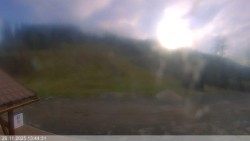 Dolní část sjezdovky