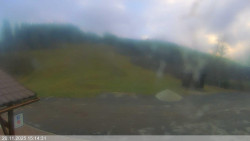 Dolní část sjezdovky