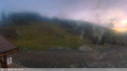 Dolní část sjezdovky