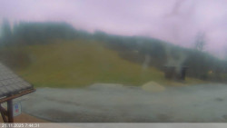 Dolní část sjezdovky