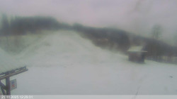 Dolní část sjezdovky