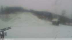 Dolní část sjezdovky