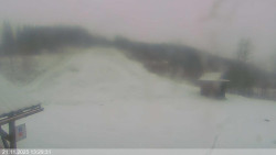 Dolní část sjezdovky