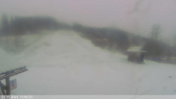 Dolní část sjezdovky