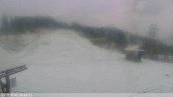 Dolní část sjezdovky