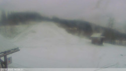 Dolní část sjezdovky