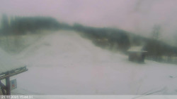 Dolní část sjezdovky