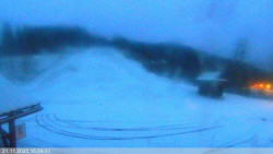 Dolní část sjezdovky