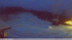 Dolní část sjezdovky