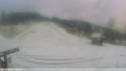 Dolní část sjezdovky