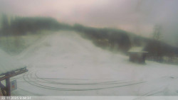 Dolní část sjezdovky