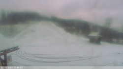 Dolní část sjezdovky