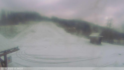 Dolní část sjezdovky