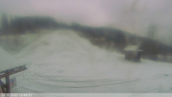 Dolní část sjezdovky