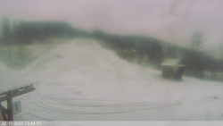 Dolní část sjezdovky