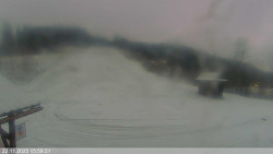 Dolní část sjezdovky