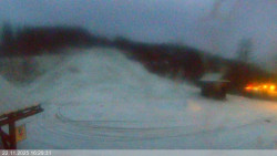 Dolní část sjezdovky