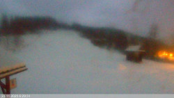 Dolní část sjezdovky