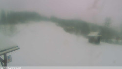 Dolní část sjezdovky