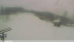 Dolní část sjezdovky