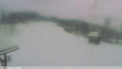 Dolní část sjezdovky