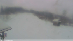 Dolní část sjezdovky