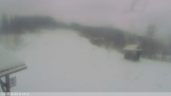 Dolní část sjezdovky