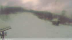 Dolní část sjezdovky