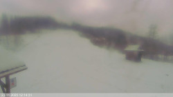 Dolní část sjezdovky