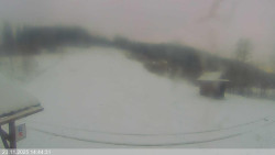 Dolní část sjezdovky