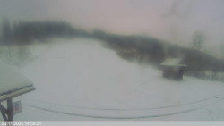 Dolní část sjezdovky