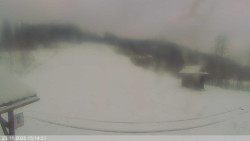 Dolní část sjezdovky