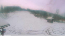 Dolní část sjezdovky