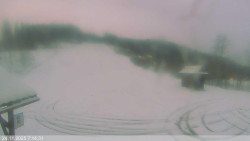 Dolní část sjezdovky