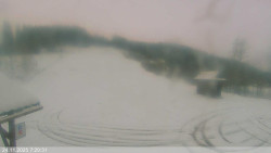 Dolní část sjezdovky