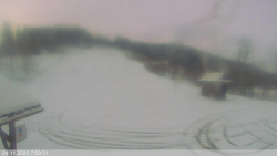 Dolní část sjezdovky