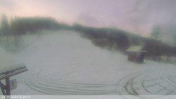 Dolní část sjezdovky