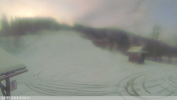 Dolní část sjezdovky