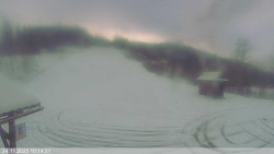 Dolní část sjezdovky