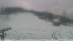 Dolní část sjezdovky