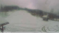 Dolní část sjezdovky