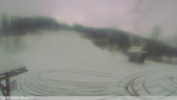 Dolní část sjezdovky