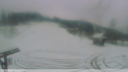 Dolní část sjezdovky