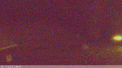 Dolní část sjezdovky