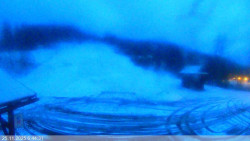 Dolní část sjezdovky