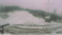 Dolní část sjezdovky