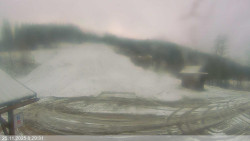 Dolní část sjezdovky