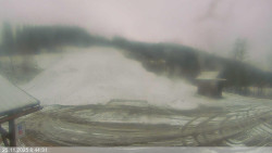 Dolní část sjezdovky