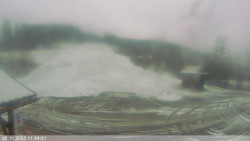 Dolní část sjezdovky